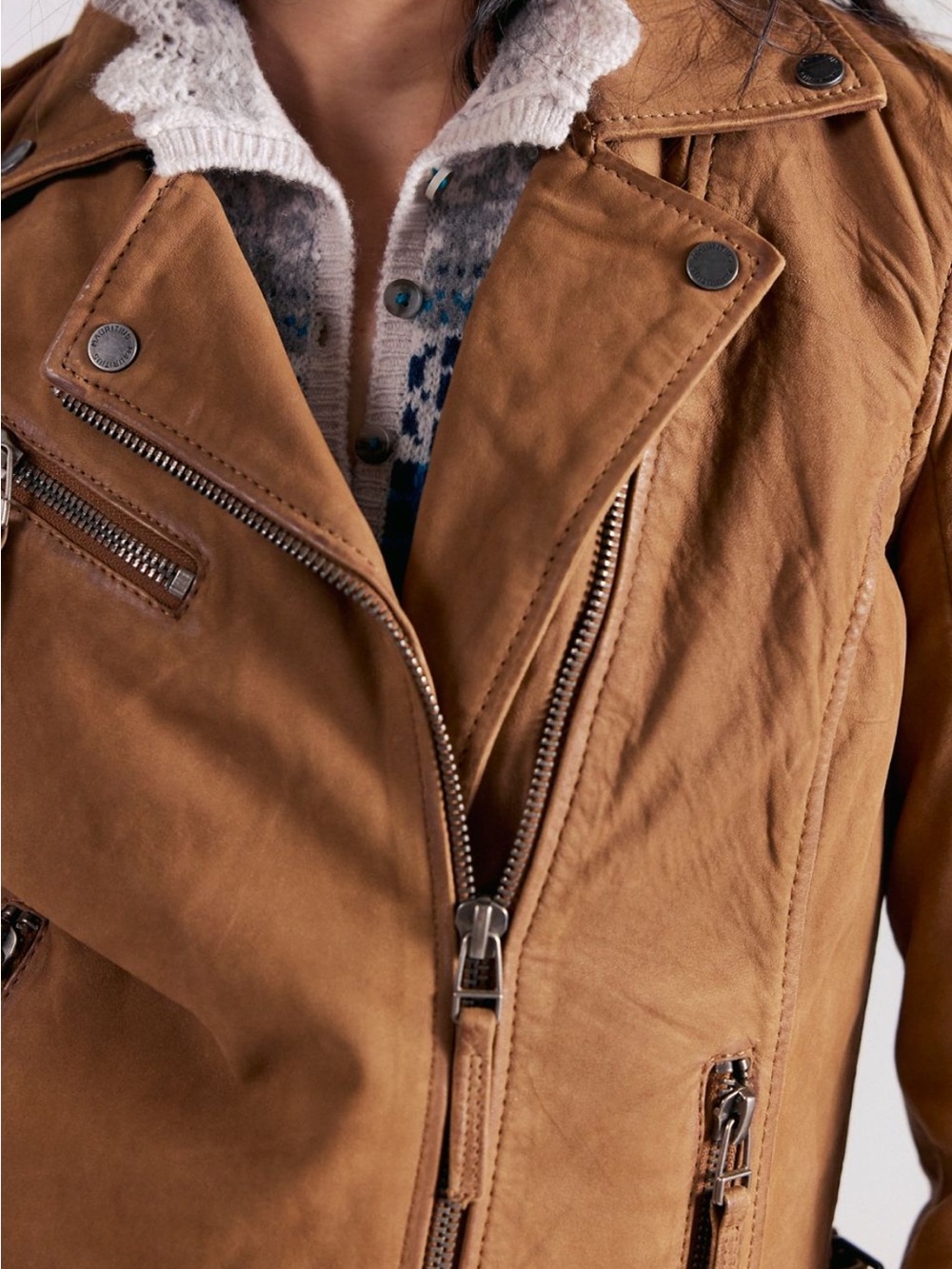 NWT - Free people Mauritius Misty Moto Jacket - Picture 3 of 4